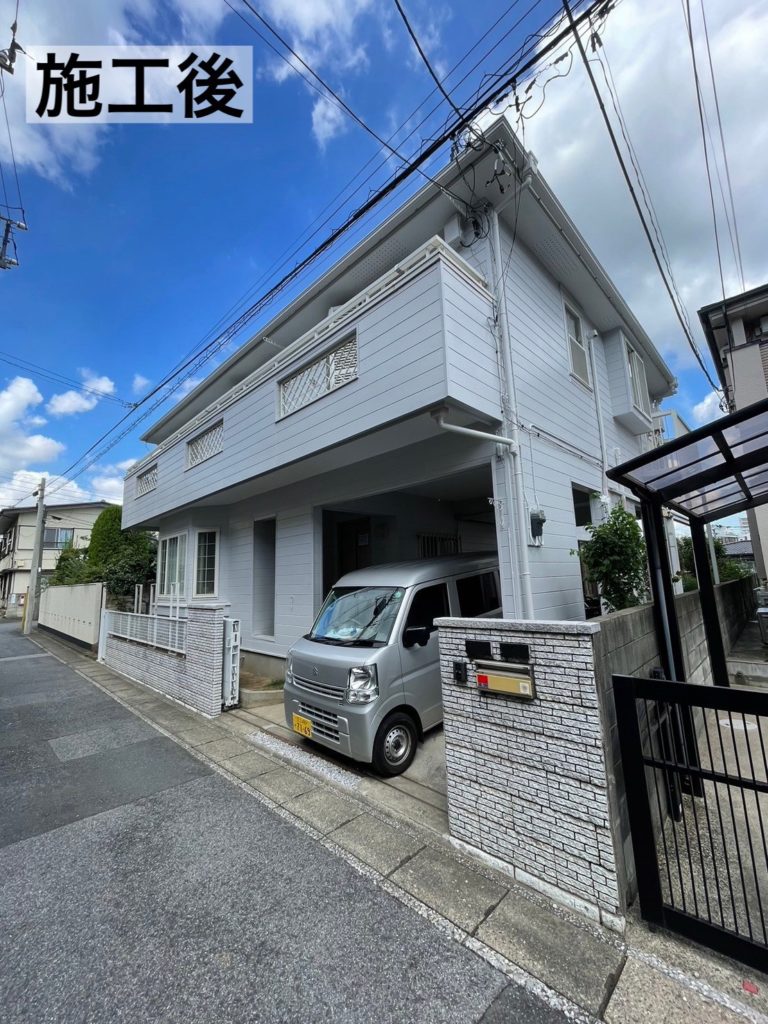 松戸市松戸外壁塗装工事事例